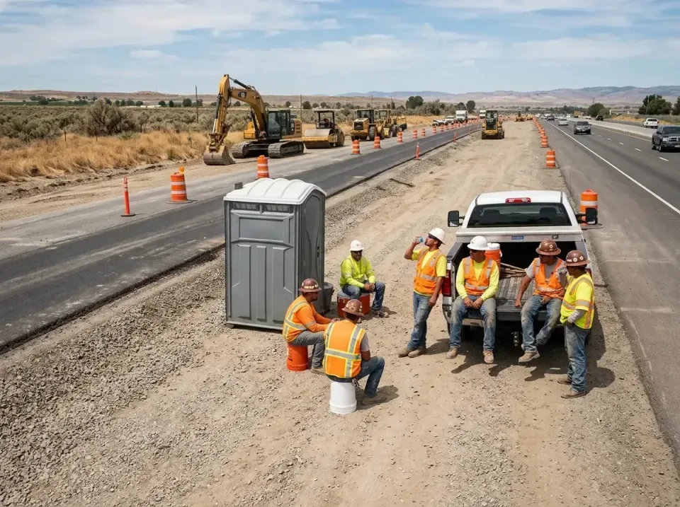 highway-road-construction-crew-007 — frequently asked questions, Porta Potty and Restroom Rentals in Litchfield Beach, SC